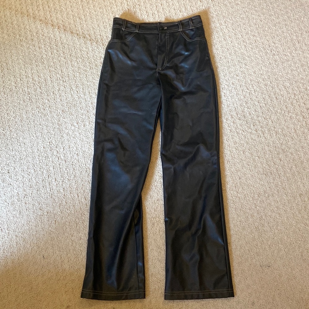 ZARA Fake Leather Pants Size Small